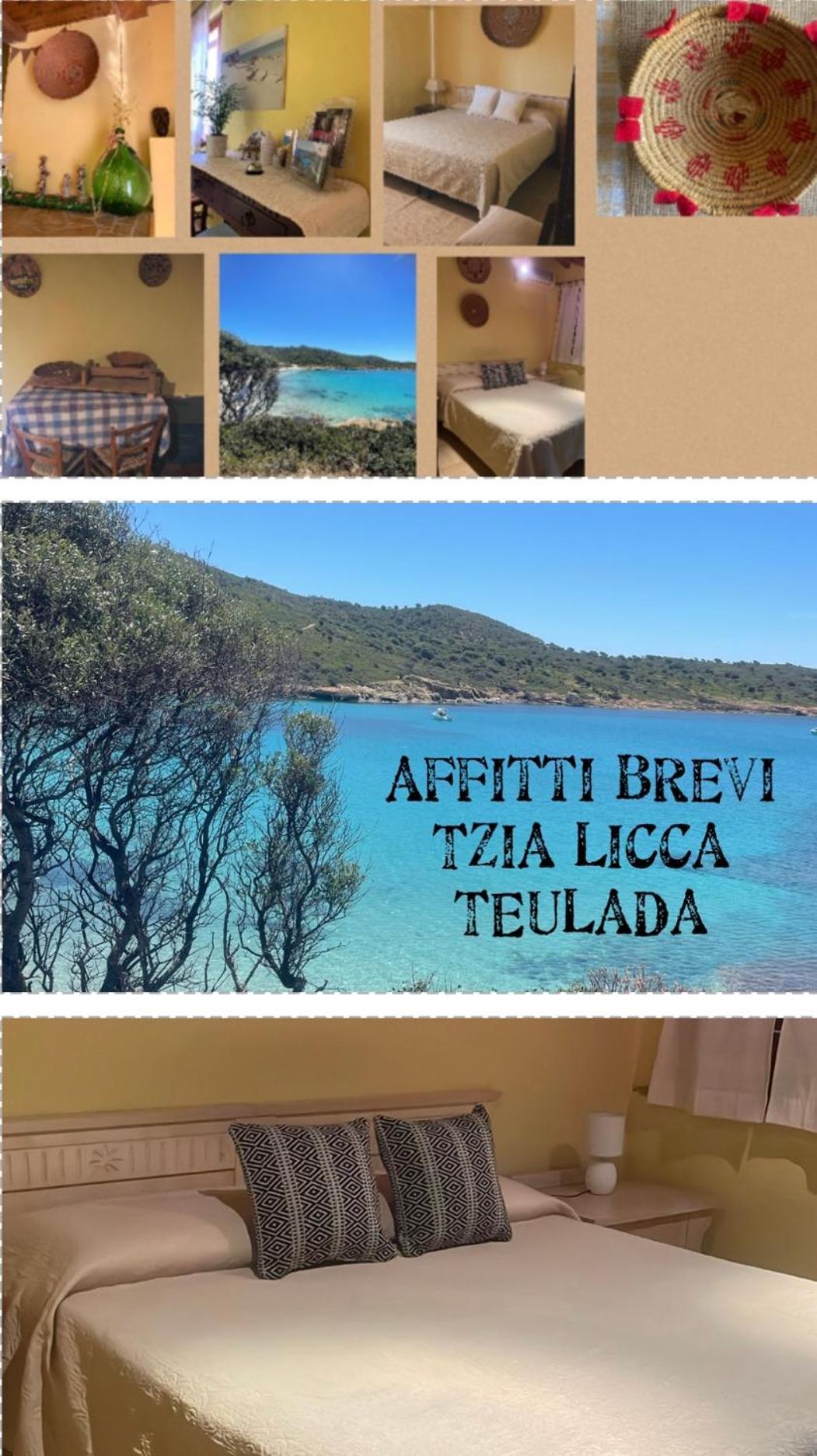 Affitti Brevi Tzia Licca Bed & Breakfast Teulada Eksteriør bilde